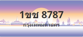 ป้ายประมูล 1ขช 8787