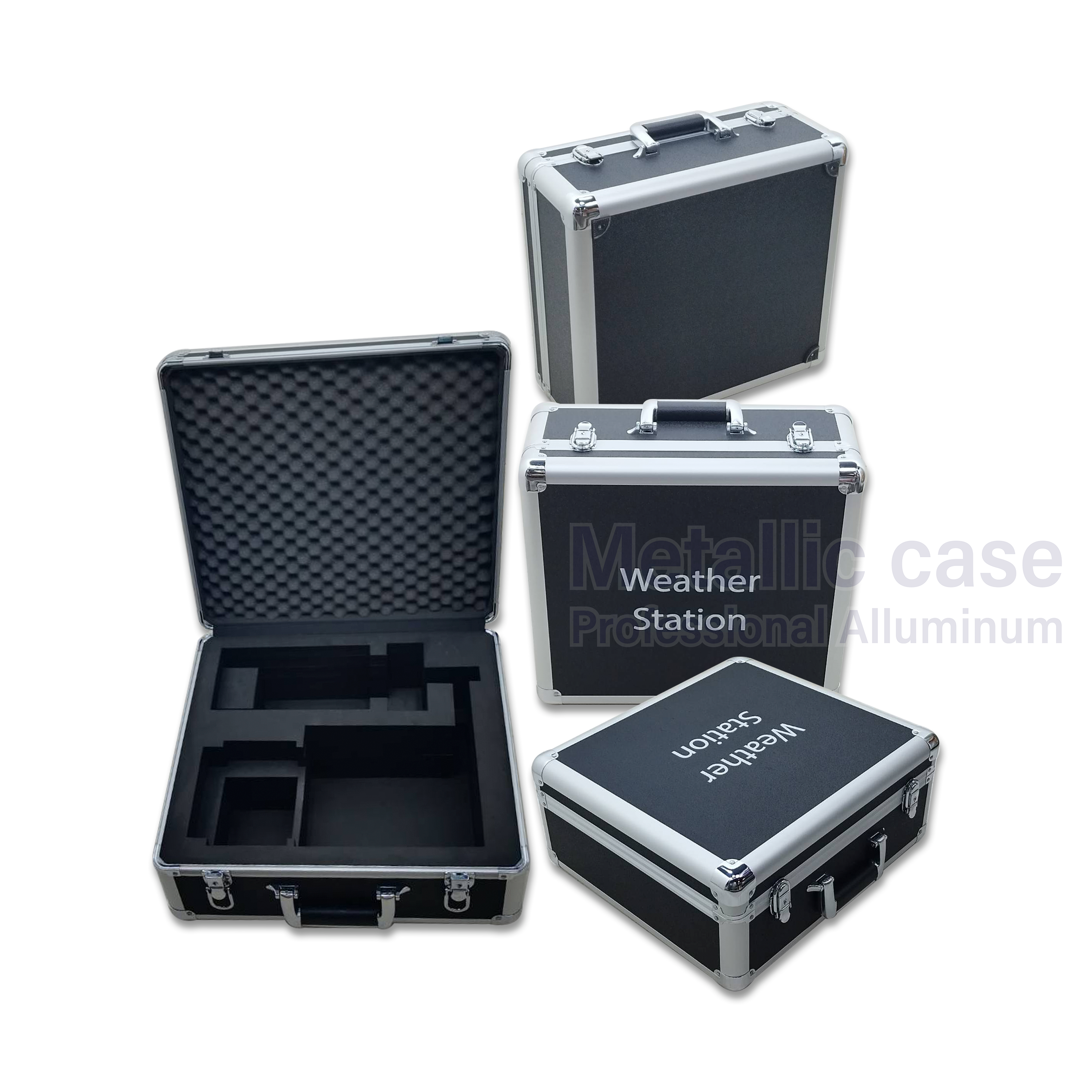 metalliccase 9802-09-6808 / Weather station case (42.5x38.5x18.6 T1C1H1K1P3)