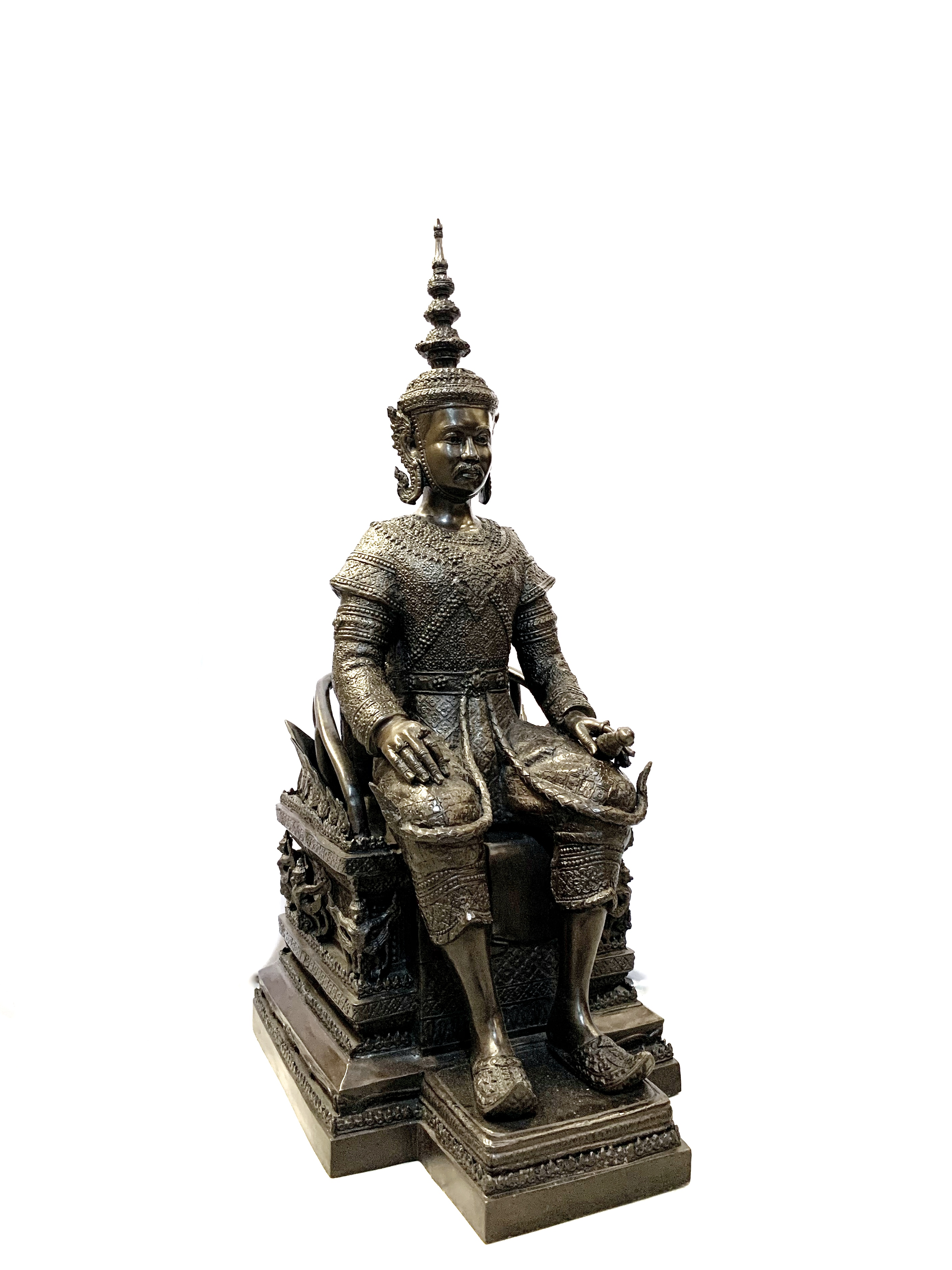 รัชกาลที่ 5 นั่งบัลลังก์ หน้าตัก 14 นิ้ว