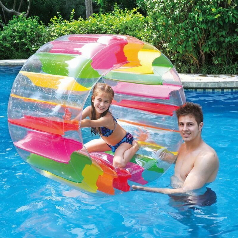 ห่วงยางลูกกลิ้งมหาสนุก ลอยน้ำ Inflatable Funny Roller Pool Float