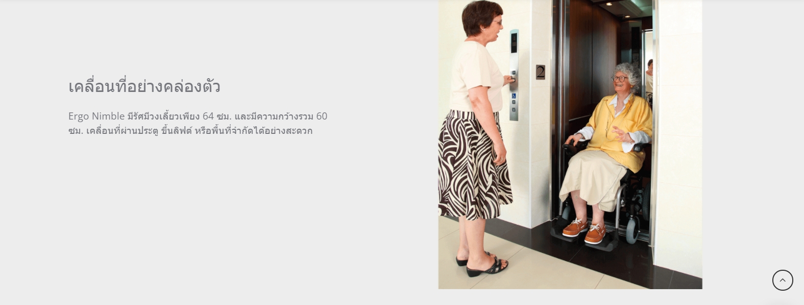รถเข็นไฟฟ้าคาร์ม่ารุ่น Ergo Nimble (WheelChair KARMA KP-10.3s) พับเก็บได้ ที่วางแขนแบบเปิดขึ้นได้ สะดวกต่อการเดินทาง รับประกัน 5 ปี