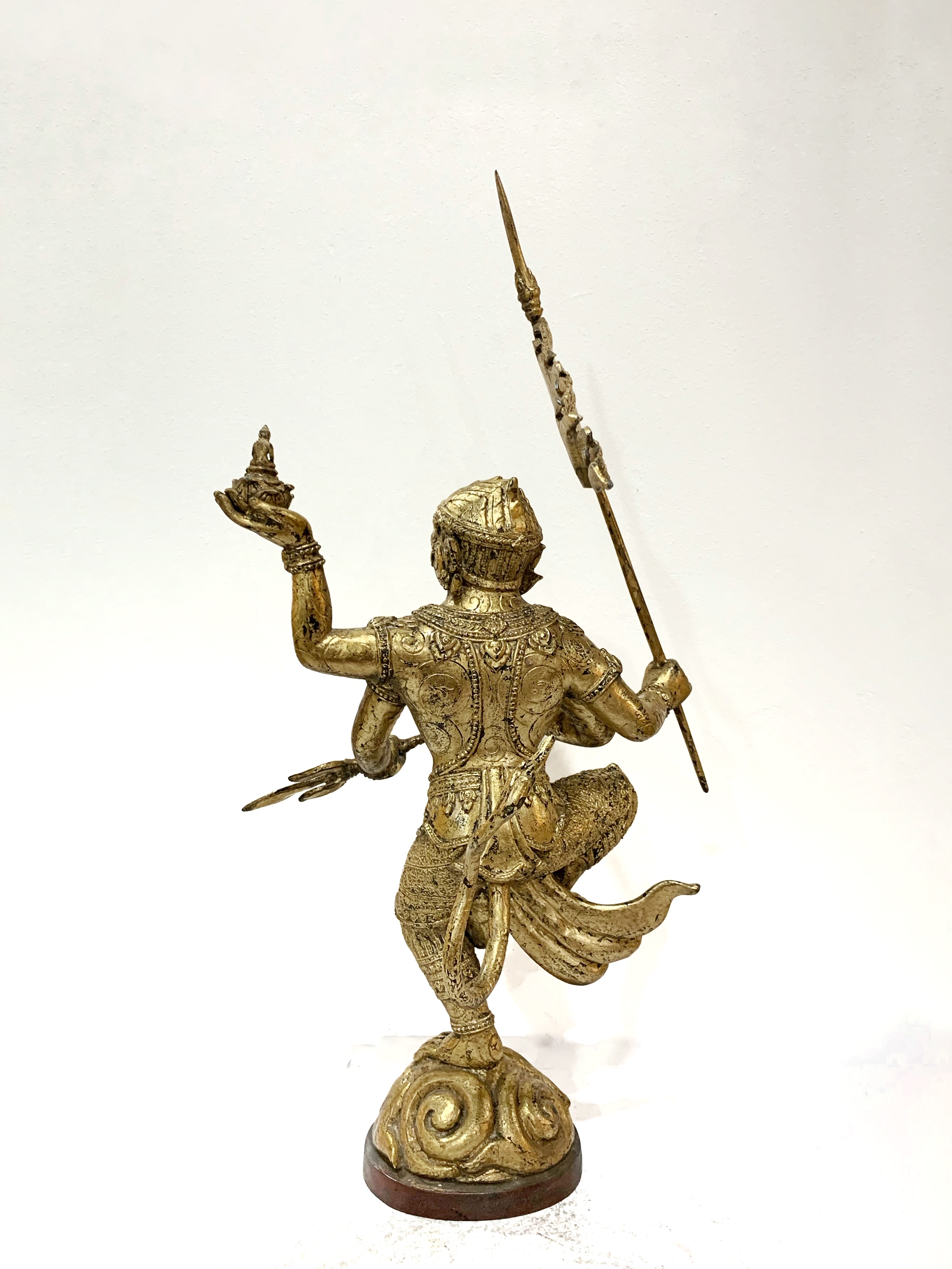 หนุมานชนะมาร ประทานพร หน้าตัก 9 นิ้ว