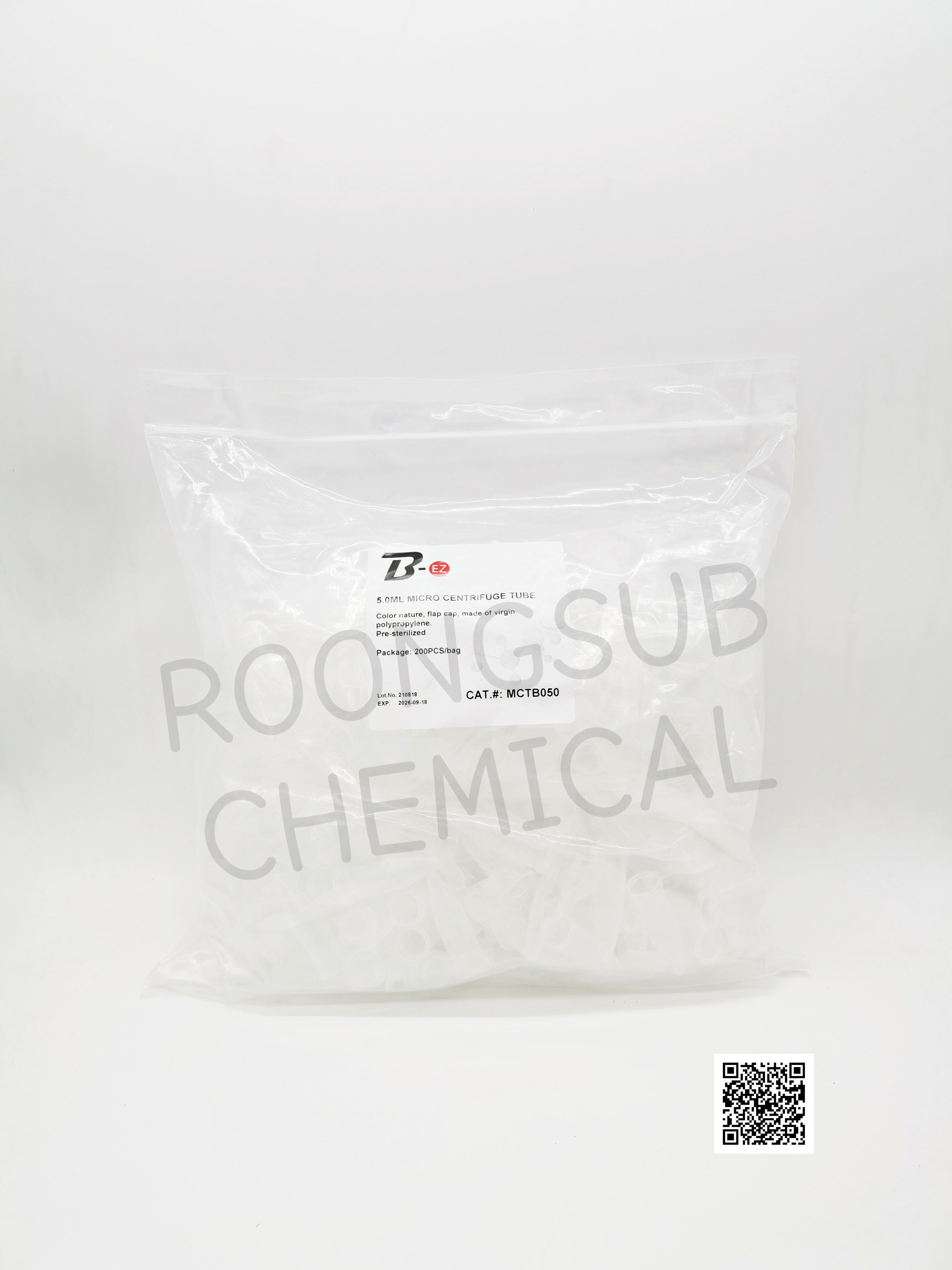 MICRO TUBE 5ML. NON STERILE
