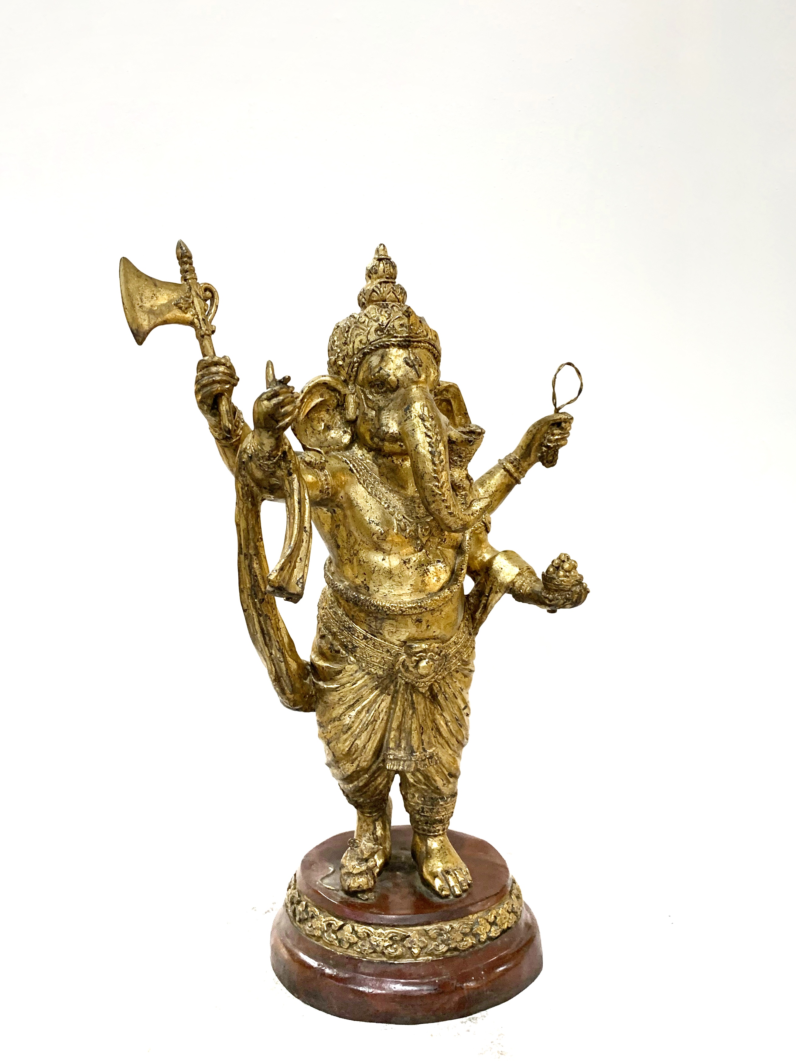 พระพิฆเนศ ปางไพรีพินาศ หน้าตัก 9 นิ้ว