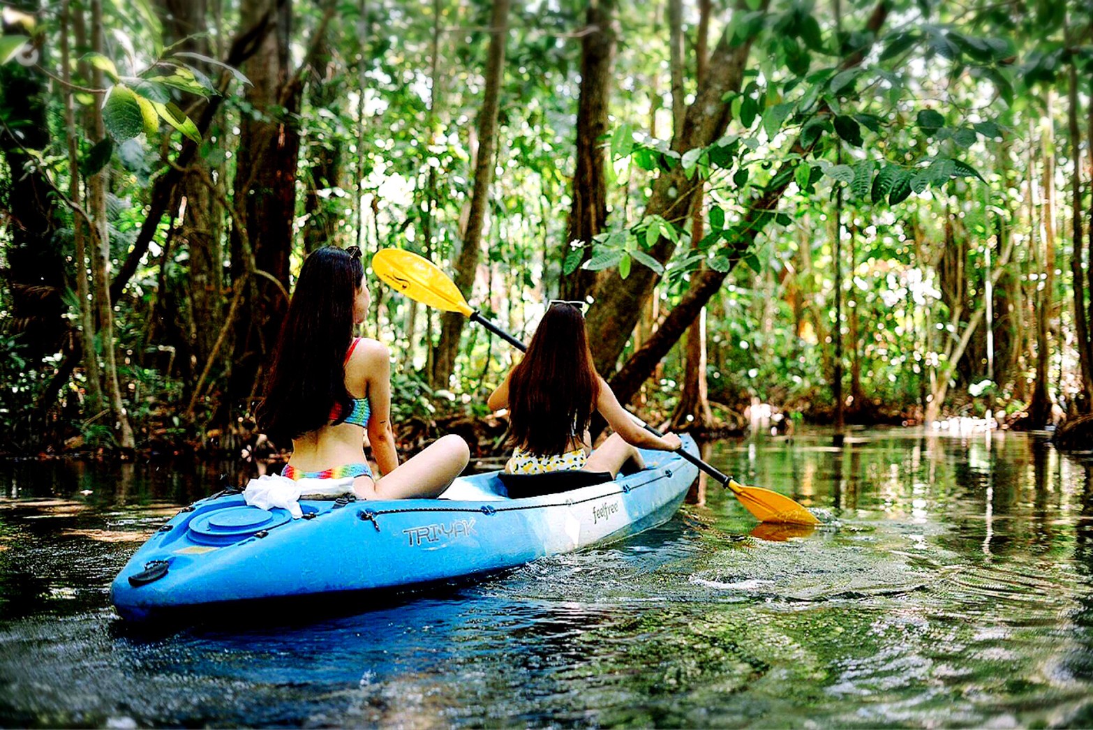 อันดับ 1 เที่ยวกระบี่ พายเรือคายัค คลองน้ำใส ขับ ATV เต็มวัน