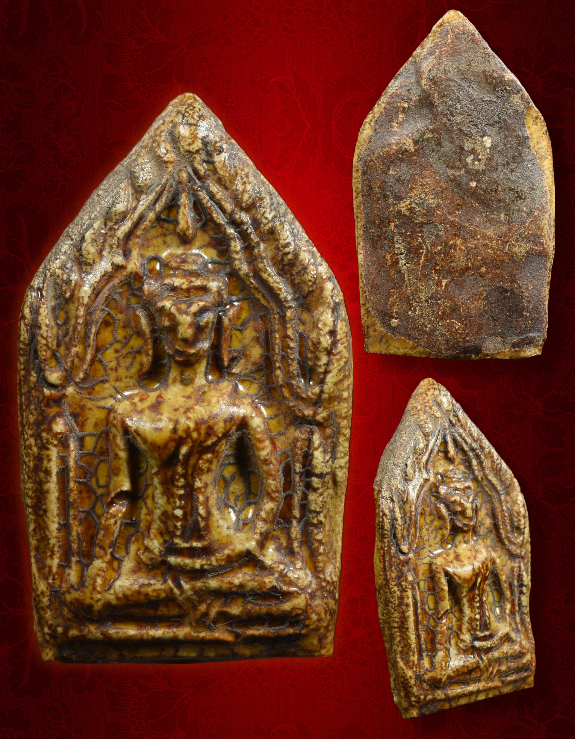 พระขุนแผนเนื้อเคลือบ