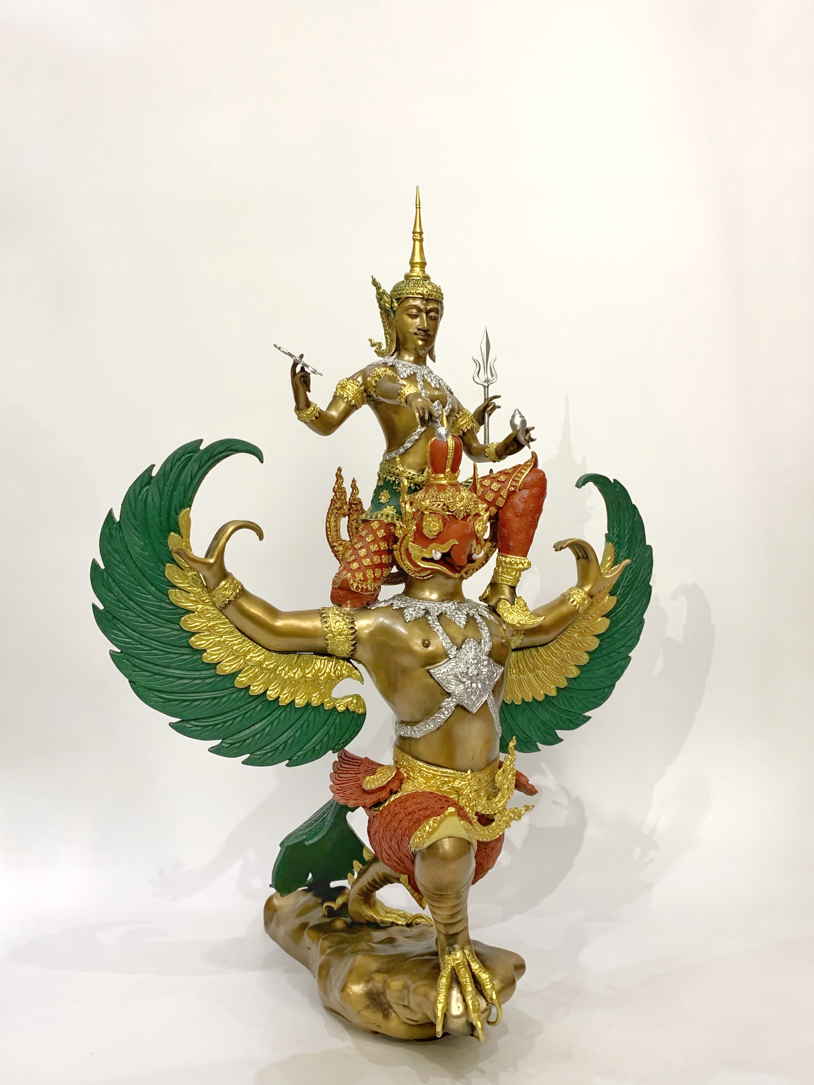 พระนารายณ์ทรงครุฑ หน้าตัก 9 นิ้ว