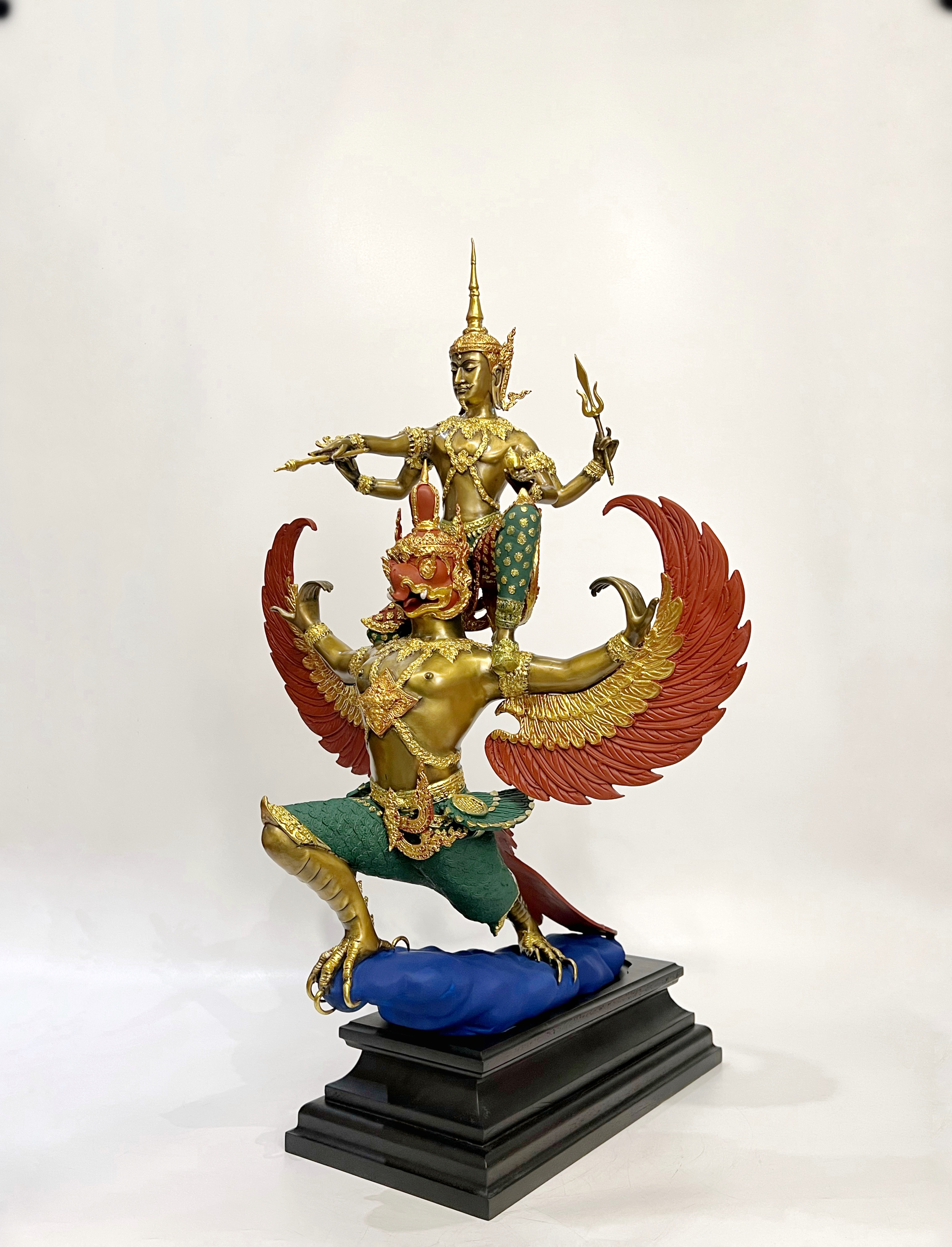 พระนารายณ์ทรงครุฑ หน้าตัก 9 นิ้ว