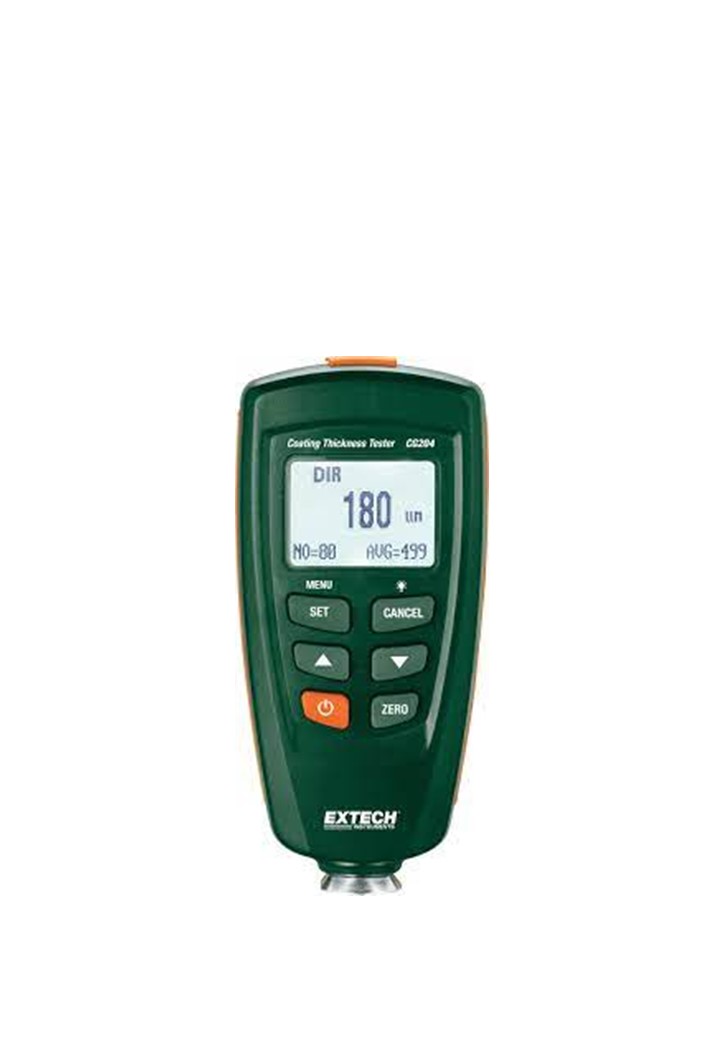 EXTECH รุ่น CG204 เครื่องวัดความหนาสีเคลือบผิวโลหะและเคลือบผิวอโลหะ Coating Thickness Tester Automatic recognition of ferrous and non-ferrous substrates