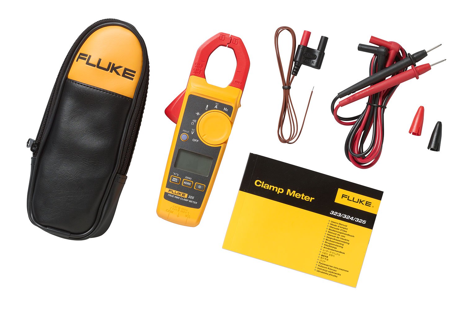 FLUKE 325/APAC แคลมป์มิเตอร์ขนาด 600V & 400A@ปากแคลมป์ 30 มิลลิเมตร AC/DC TRMS Clamp Meter