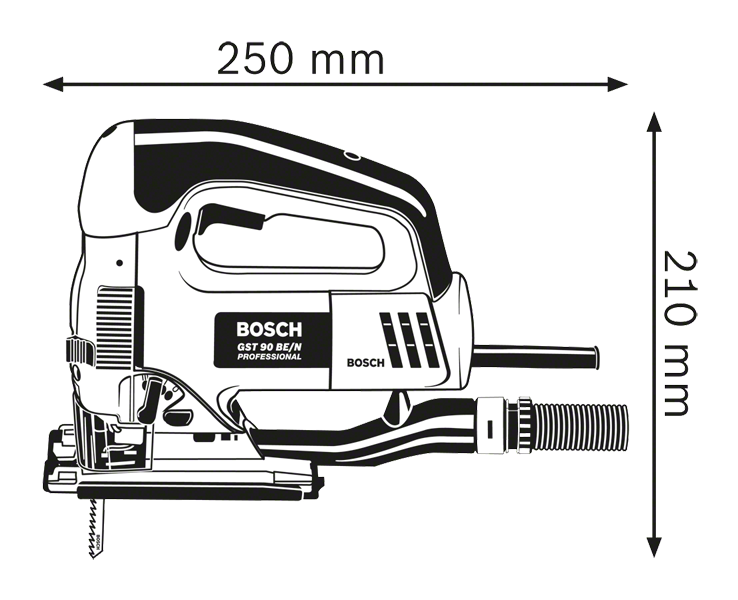 Bosch รุ่น GST 90 BE เลื่อยจิ๊กซอว์