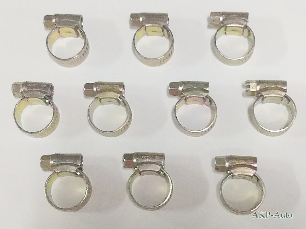 Orbit เข็มขัดรัดสายยาง รัดท่อน้ำ 10 ชิ้น SIZE 1 (25-35 mm)