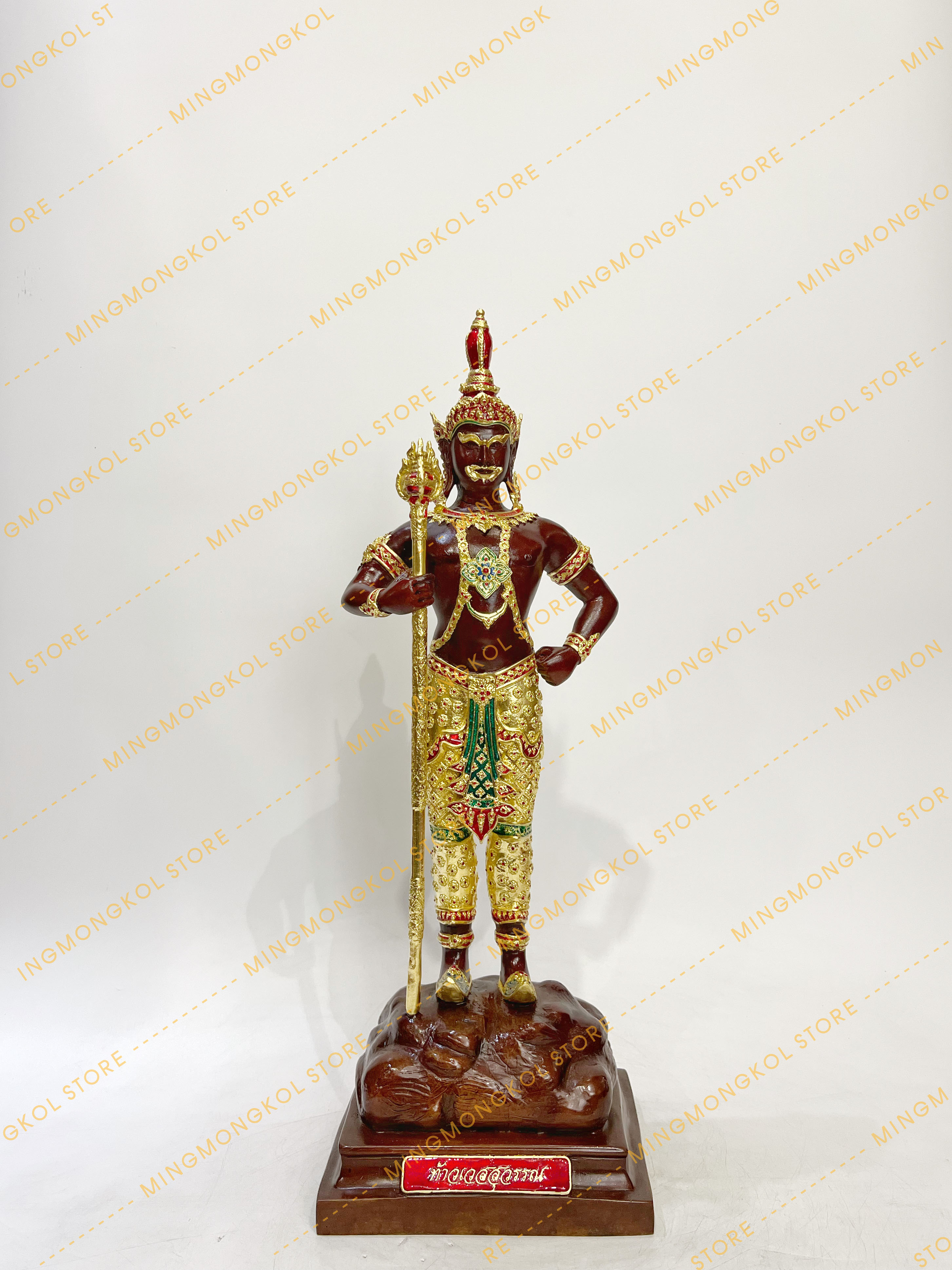 ตัวอย่างงานลงรักปิดทองคำเปลว ลงยา