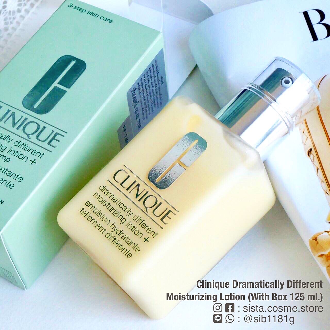 Clinique Dramatically Different Moisturizing Lotion (With Box 125 ml.)