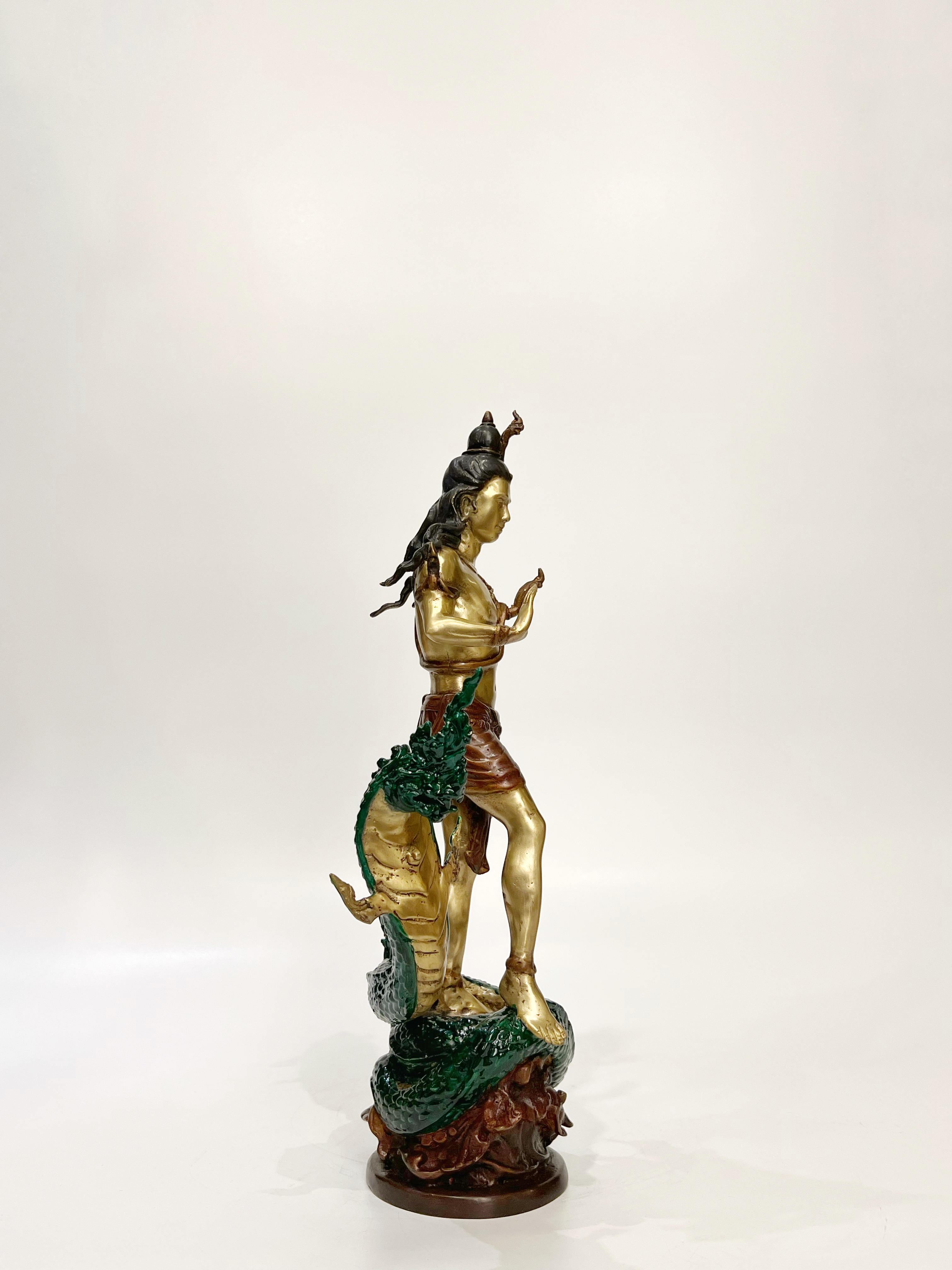 นาคาธิปดีศรีสุทโธ และ นาคีศรีปทุมมา (ขนาดสูง 14 นิ้ว)