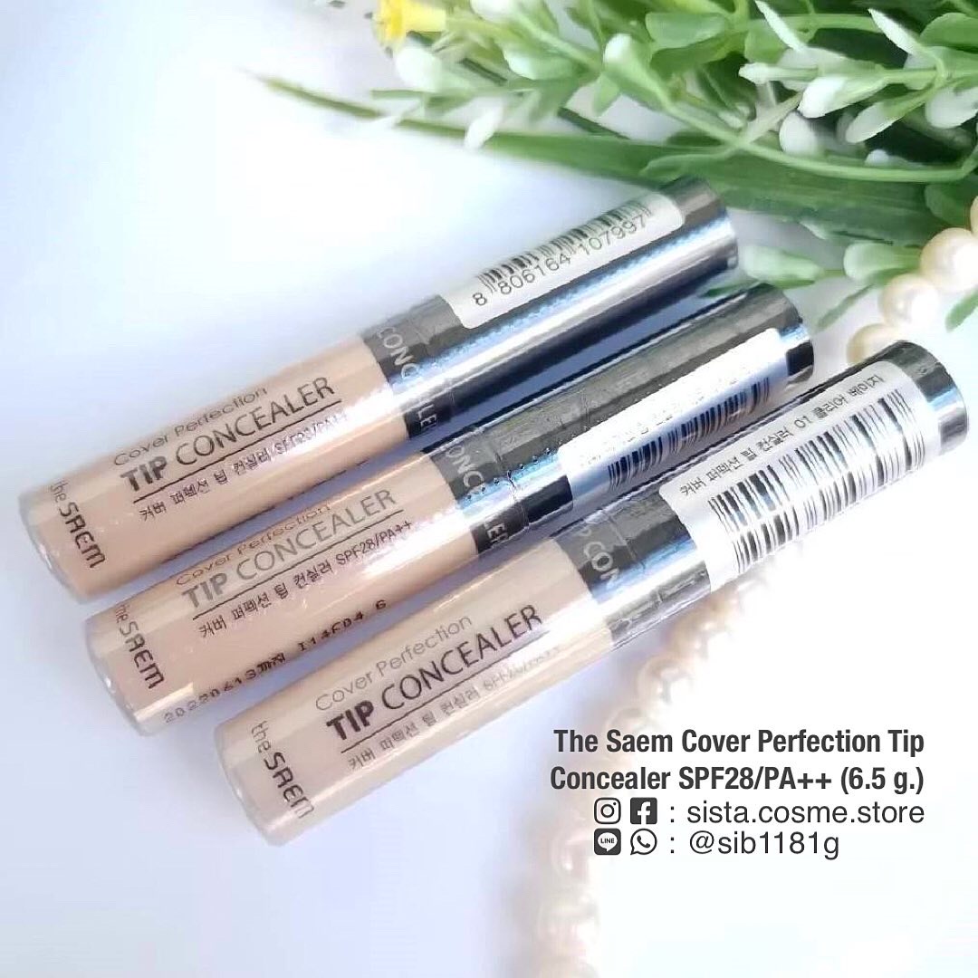 The Saem Cover Perfection Tip Concealer SPF28/PA++ (6.5 g.)