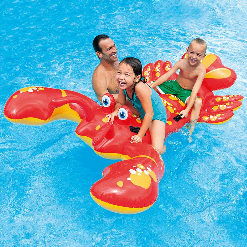 INTEX แพยางกุ้งล็อบสเตอร์ สำหรับเด็ก นั่งได้ 2 คน Inflatable Intex Lobster for 2 kids Pool float
