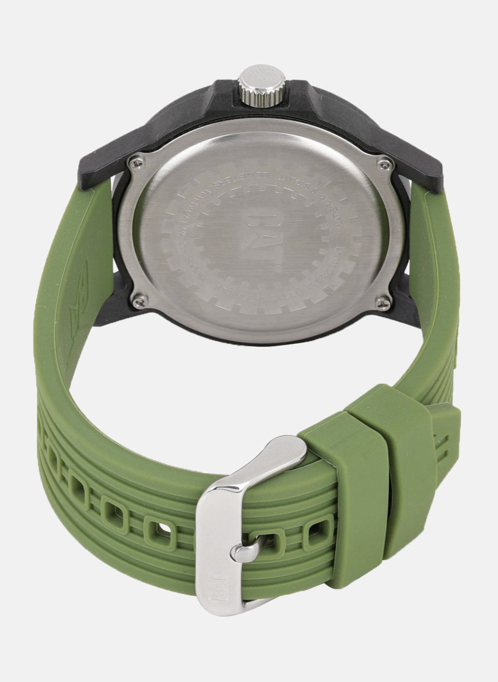 CAT Watches LF.111.23.133 Groovy Black / Military Green Caterpillar watches