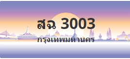 ป้ายประมูล สฉ 3003