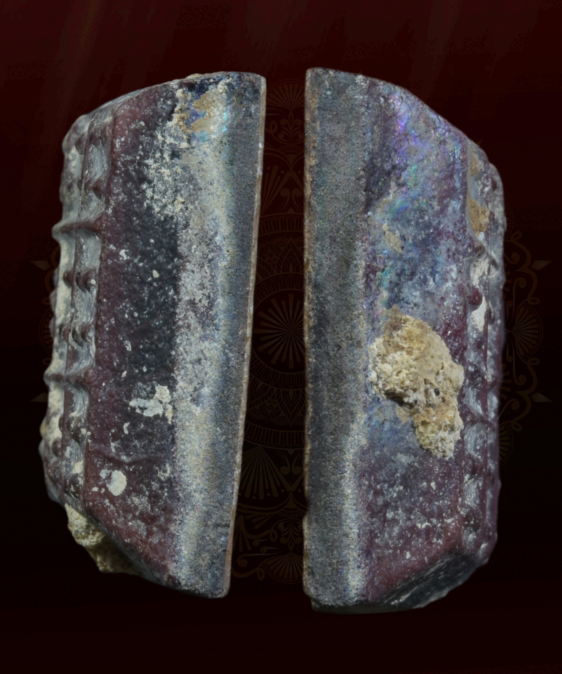 แผ่นนพเก้า วัดพระศรีรัตนมหาธาตุ