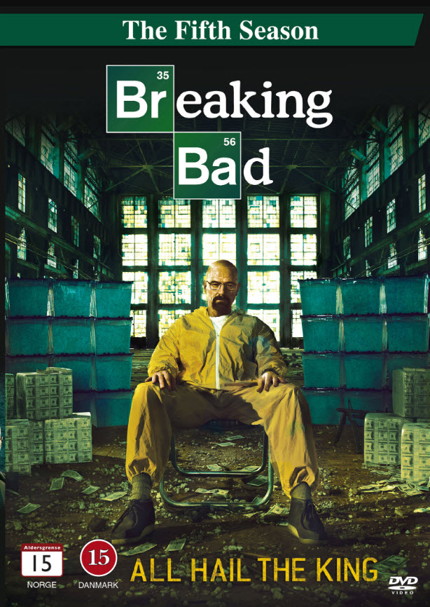 ทีวีซีรีส์ยอดเยี่ยม # 01 : Breaking Bad - Season 5 : ดับเครื่องชน คนดีแตก ปี 5 [2012] - เสียงอังกฤษ / บรรยายไทย (6 แผ่น)