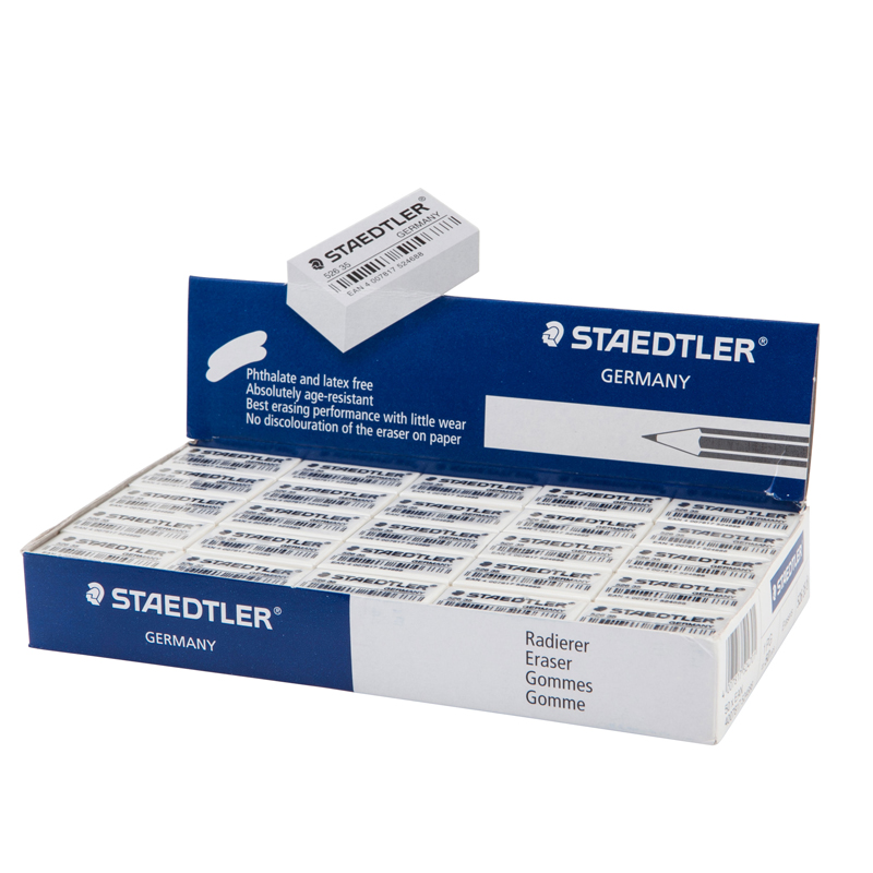 ยางลบก้อนสีขาว ตรา Staedler 526 35F (กล่อง50ก้อน)