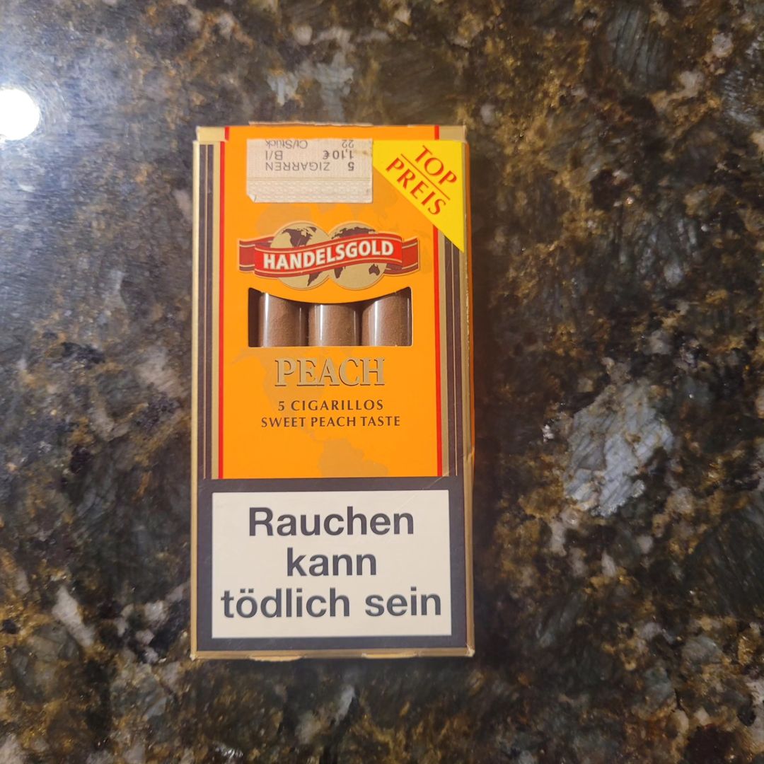 ซิการ์ handelsgold (พีช) (ไม่ต้องตัด)