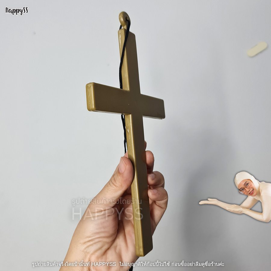 ไม้กางเขน แม่ชี บาทหลวง ฮาโลวีน แฟนซี