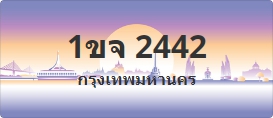 ป้ายประมูล 1ขจ 2442