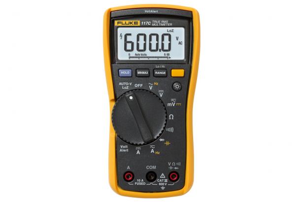 FLUKE 117 ดิจิตอลมัลติมิเตอร์สำหรับช่างเทคนิคงานบริการด้านไฟฟ้า