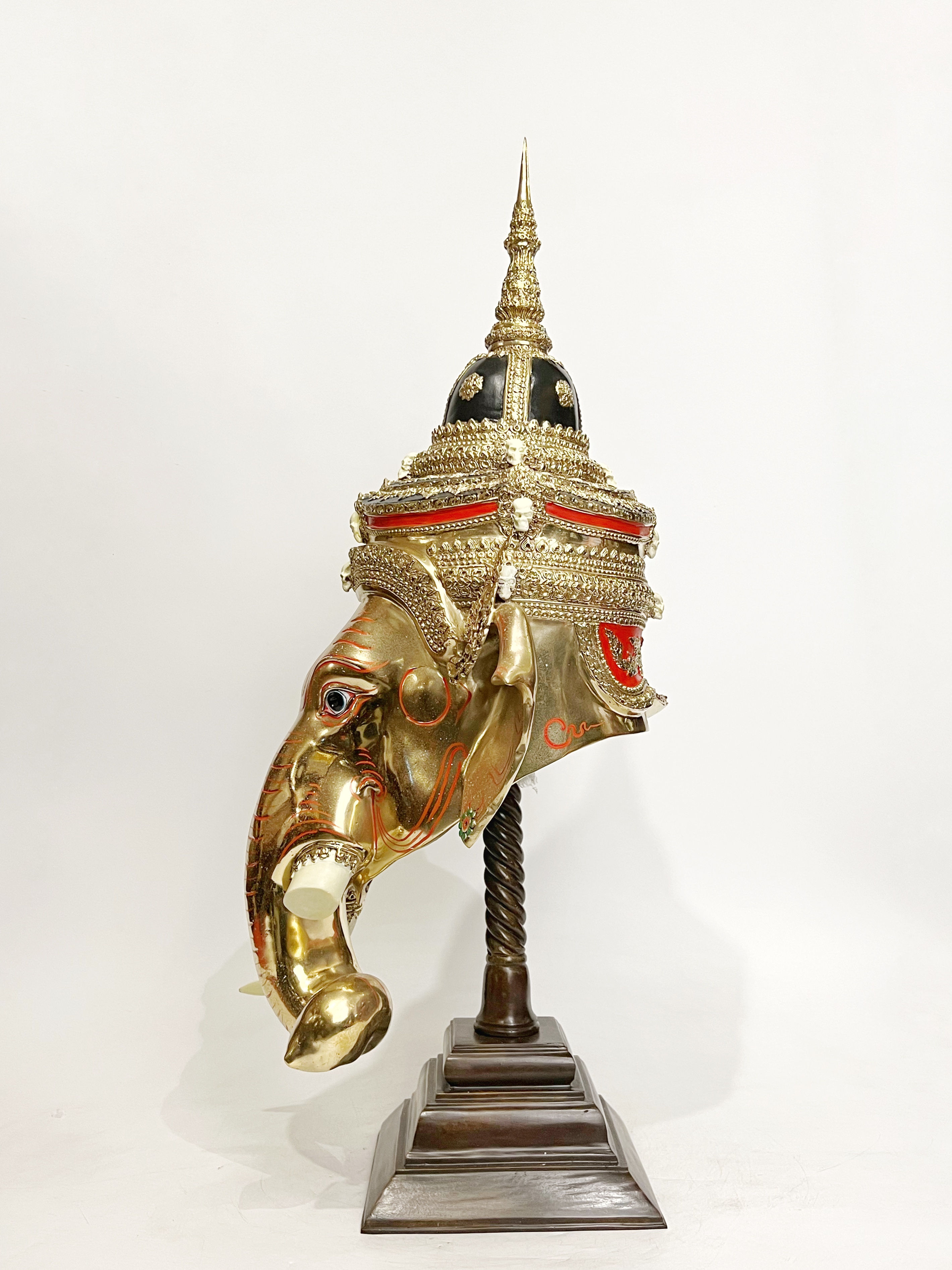 ผลงานชุด : 3 บรมครู (พระพิฆเนศ พระพิราพ พ่อแก่) ขนาดใหญ่