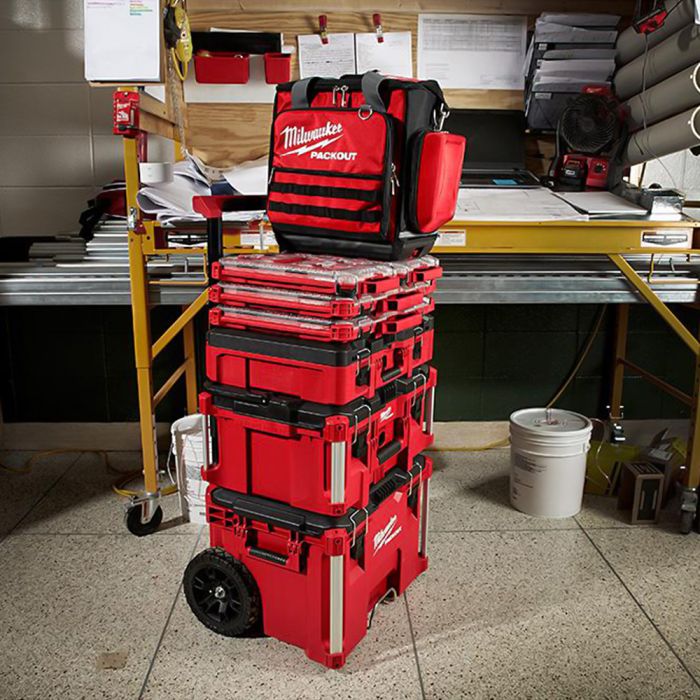 Milwaukee PACKOUT 48-22-8424 Tool box กล่องเครื่องมือ ขนาดกลาง