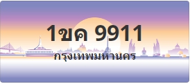 ป้ายประมูล 1ขค 9911