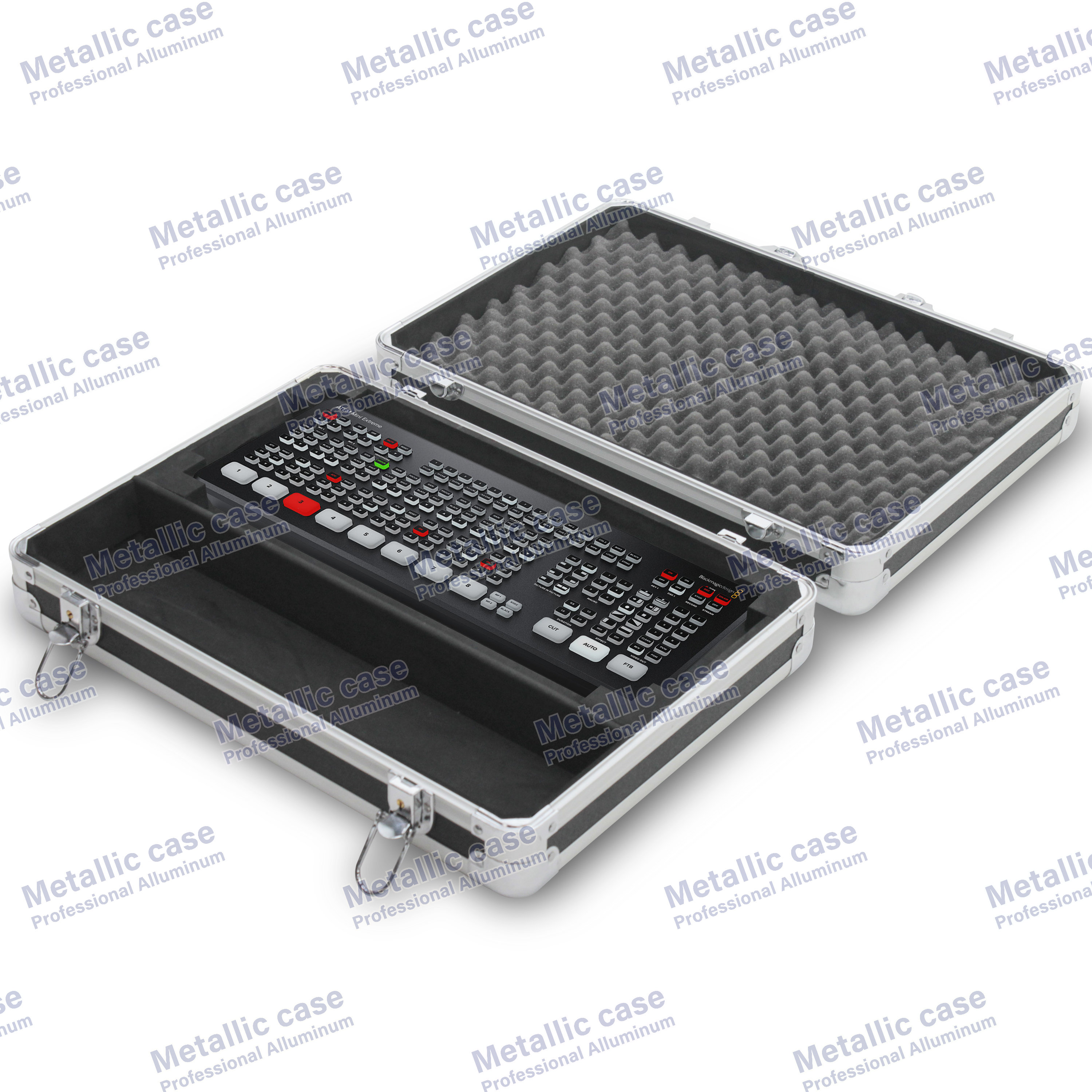 metalliccase8274-13-6407/ blackmagic ATEM Mini Extreme (30.5x42.5x11.6 T3C1H1P1P3)
