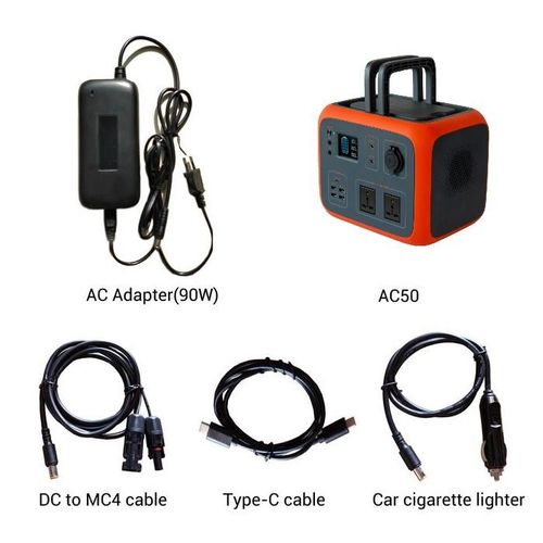 Bluetti AC50S Portable Power Station ความจุ 135,000mAh/500Wh