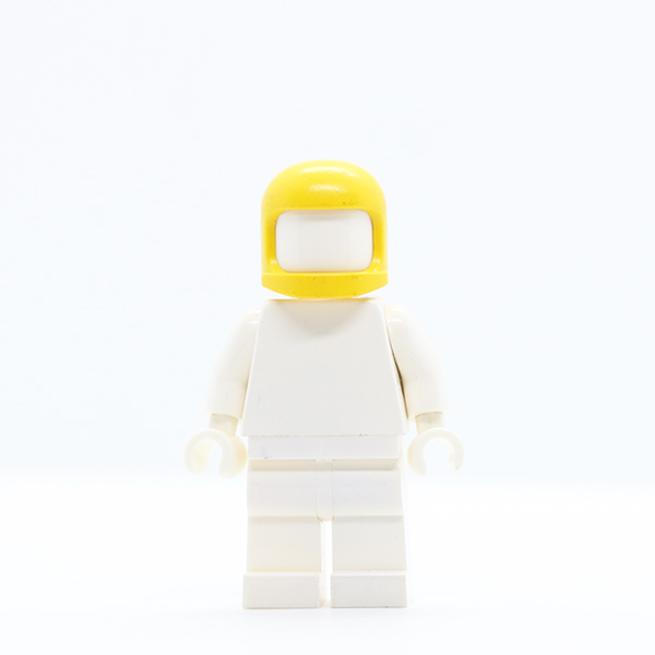 Helmet Space / Town with Thick Chin Strap - with Visor Dimples