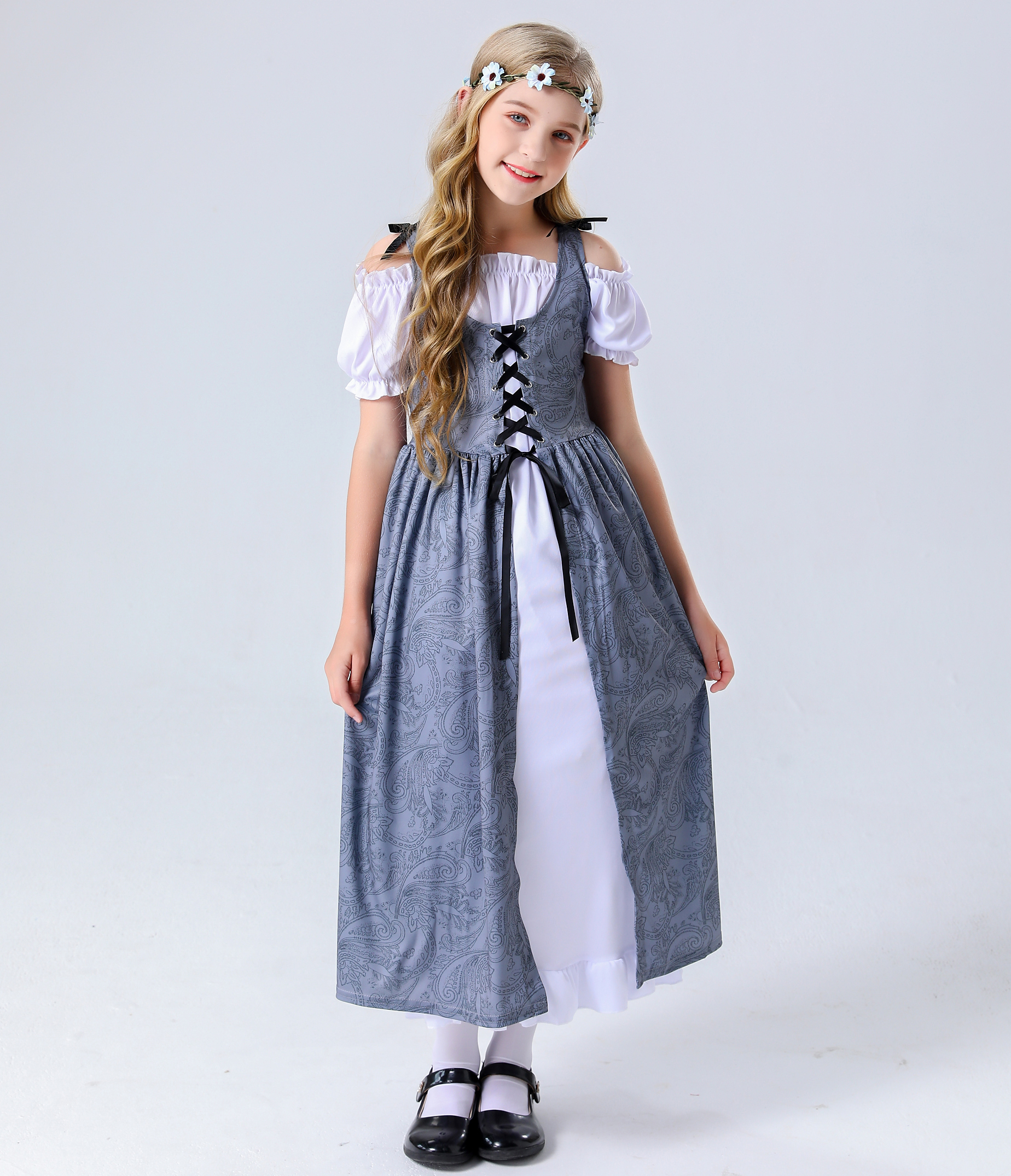 ชุดยุโรป ชุดย้อนยุค สีพาสเทล สบายตา 🏍️💨ส่งไวจาก กทม.