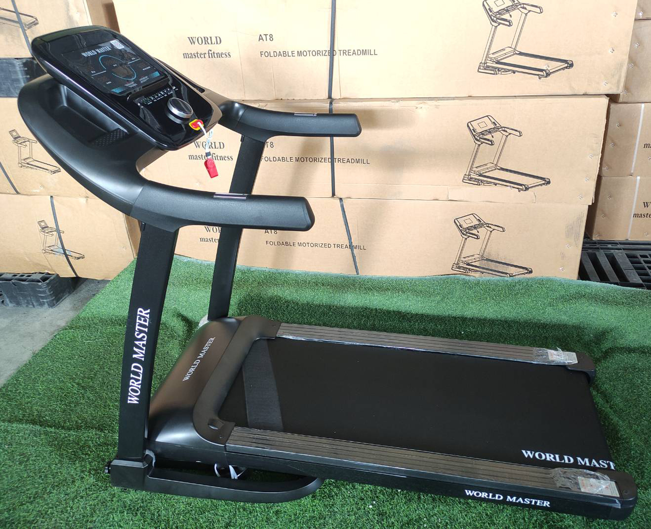 ลู่วิ่งไฟฟ้า ยี่ห้อ WORLD MASTER รุ่น์NEW AT3มอเตอร์3.5แรงม้า