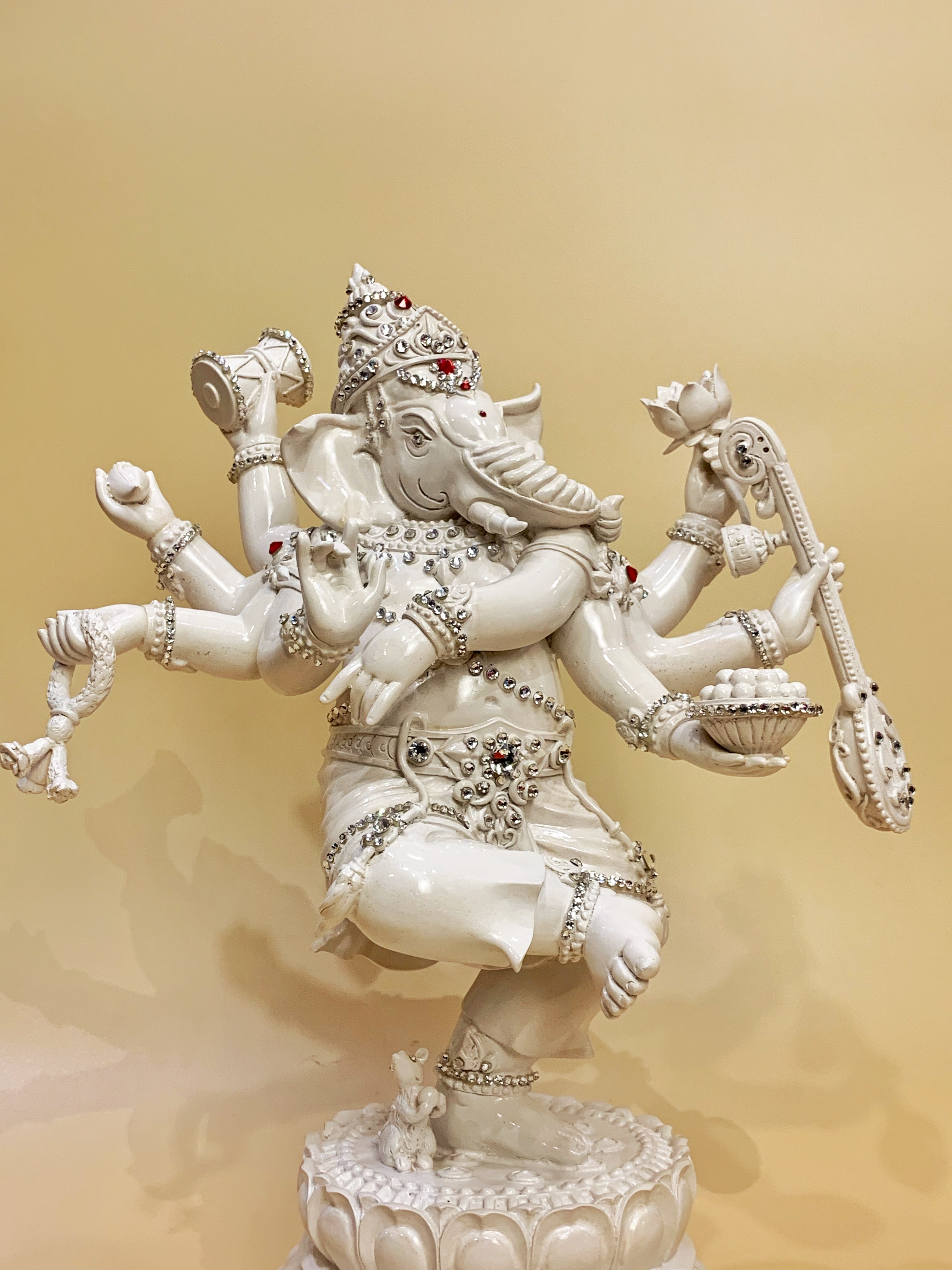 พระพิฆเนศ ปางร่ายรำ หน้าตัก 9 นิ้ว