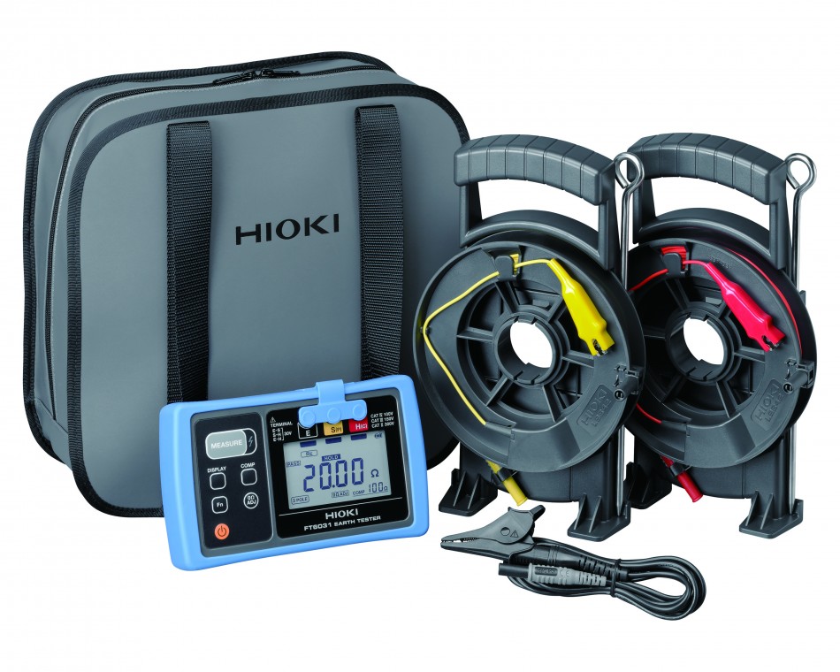 HIOKI FT6031-50 เครื่องทดสอบความต้านหลักดินของระบบไฟฟ้าแบบปักหลักเพิ่ม 2 & 3 หลัก