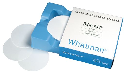 กระดาษกรอง 934-AH (BINDER FREE GLASS MICROFIBER FILTER 934-AH) WHATMAN