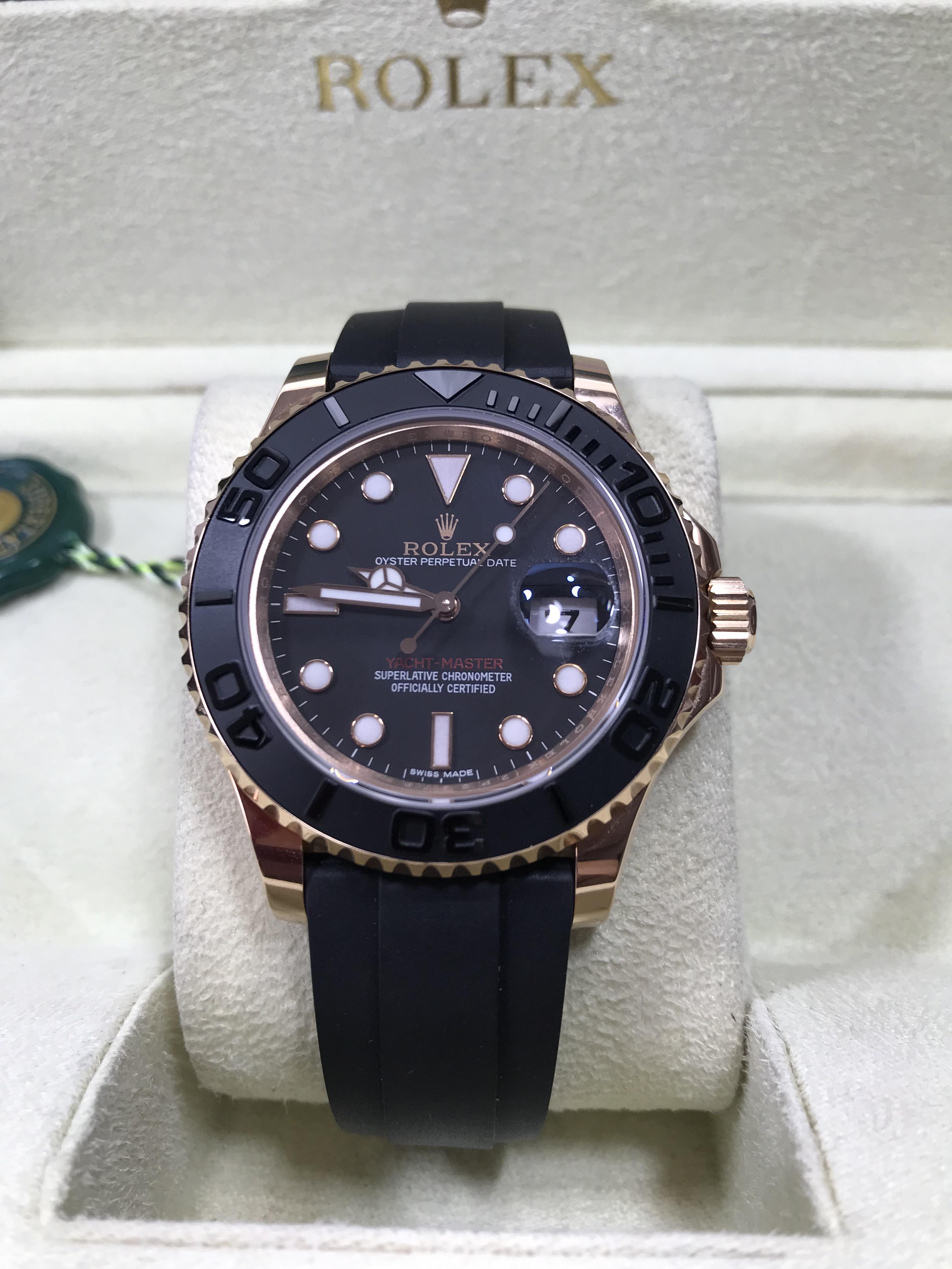 Rolex Yacht Master Rose Gold ( Swiss EW)