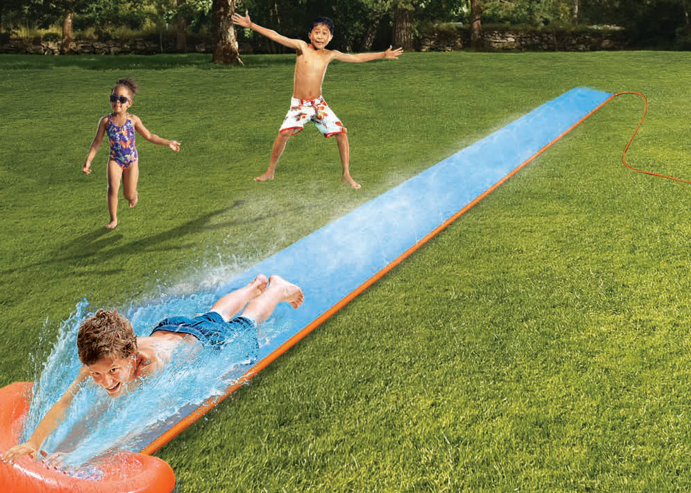 Bestway สไลเดอร์น้ำ พร้อมสปริงเกอร์ด้านข้าง Inflatable Water Slide Float