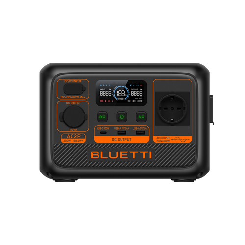 BLUETTI AC2P Portable Power Station | 300W 230.4Wh (25.6V/9Ah)
