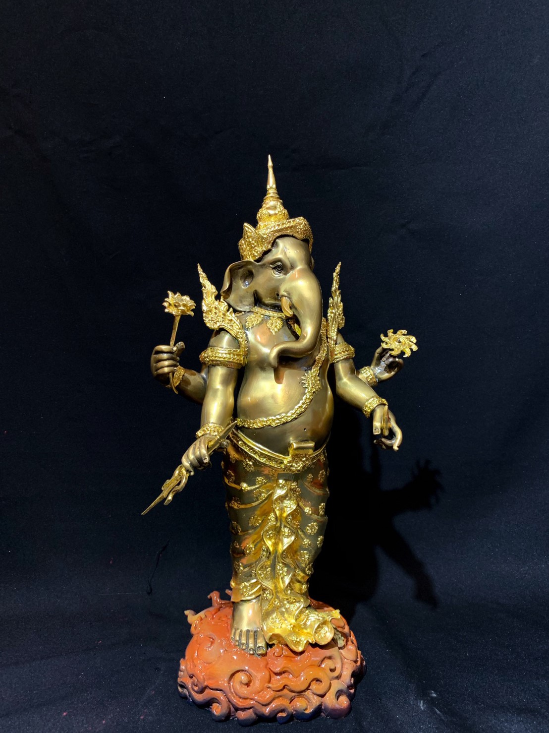 พระพิฆเนศ ปางเหนือเมฆ หน้าตัก 9 นิ้ว