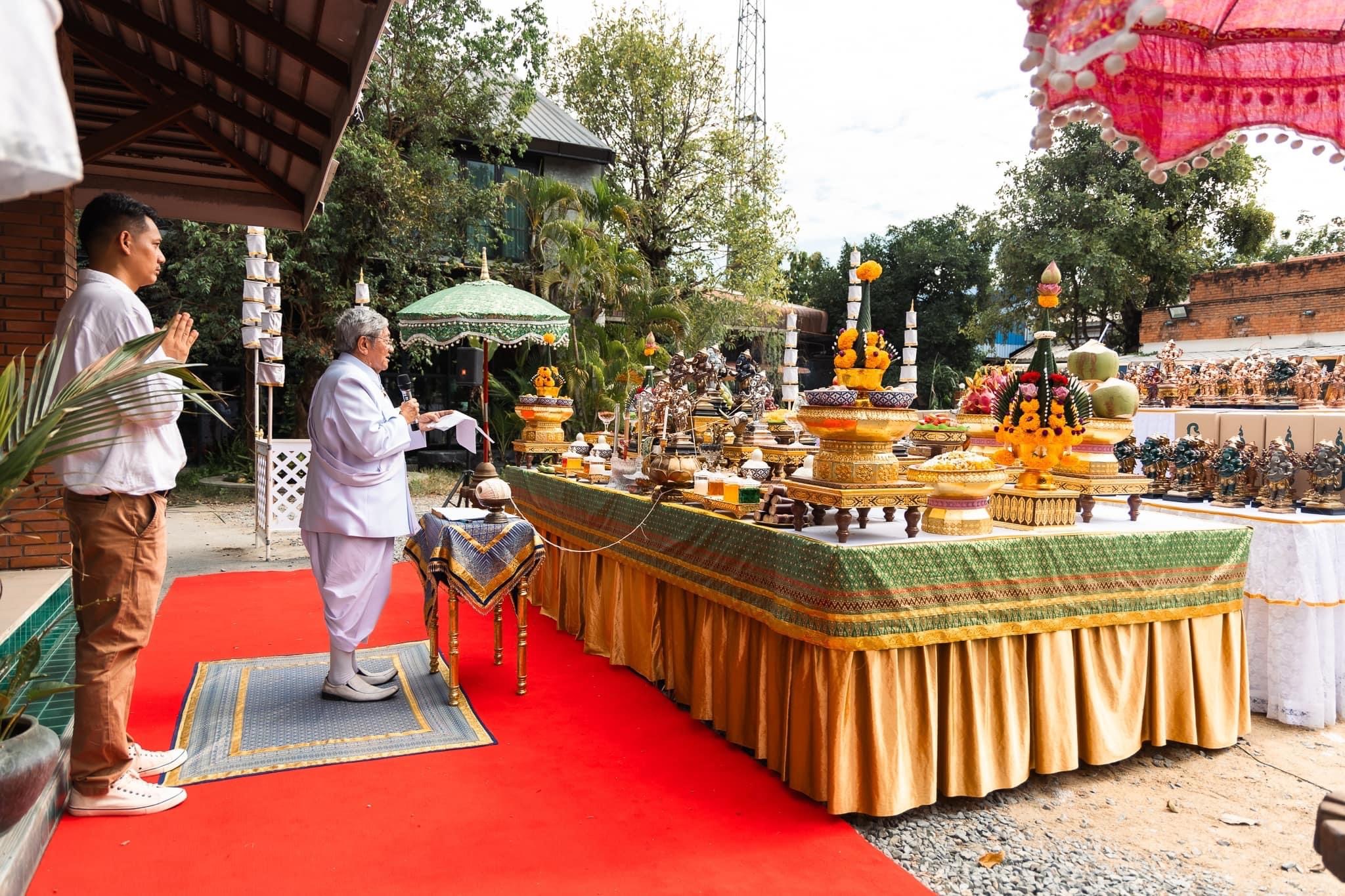 พระพิฆเนศ เทวรูปสรงน้ำ พระวินายักจตุรถีคเณศวร์ สูง 12 นิ้ว (หมายเลข6)