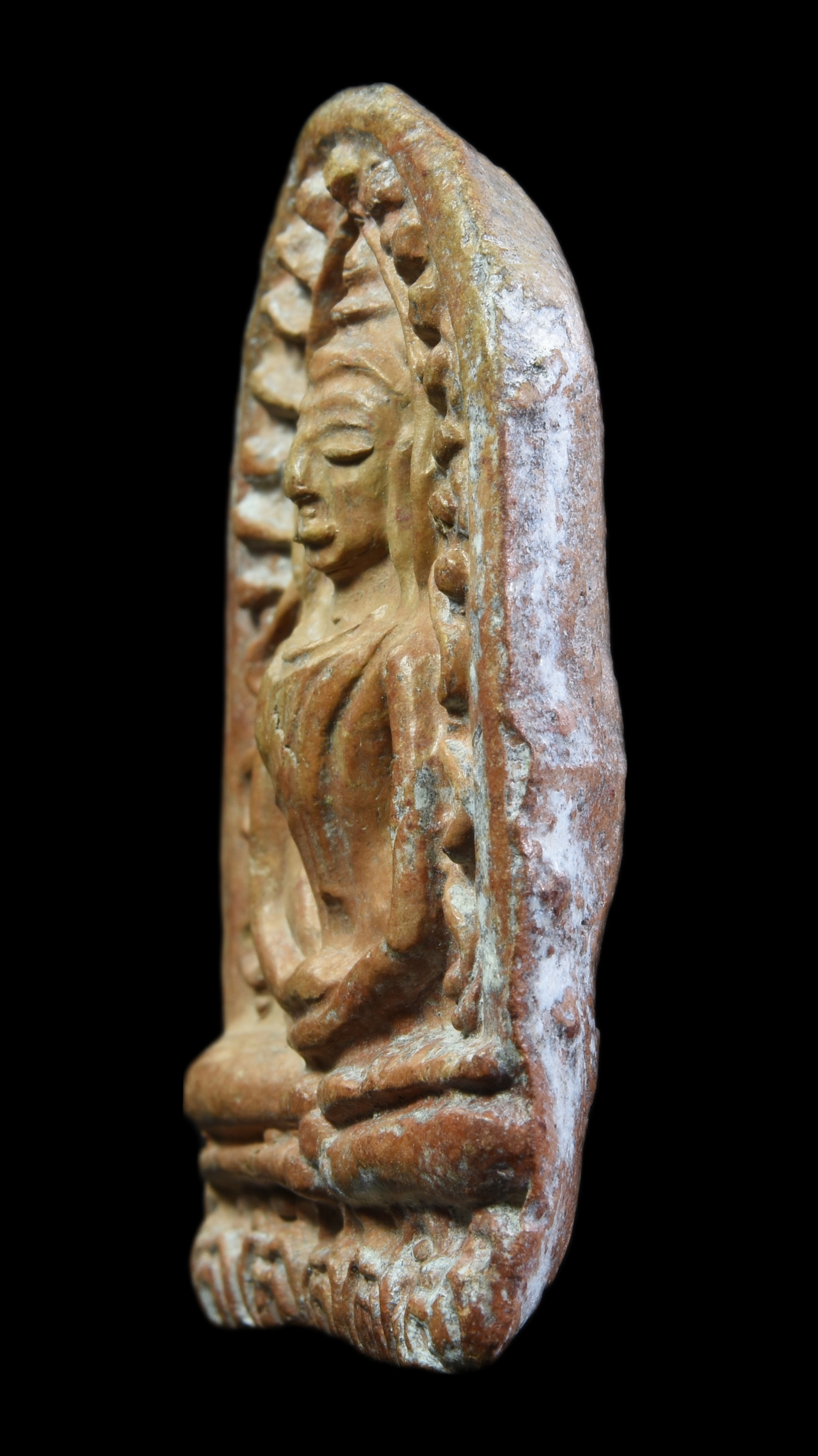 พระซุ้มกอ เนื้อดินเผา องค์ใหญ่