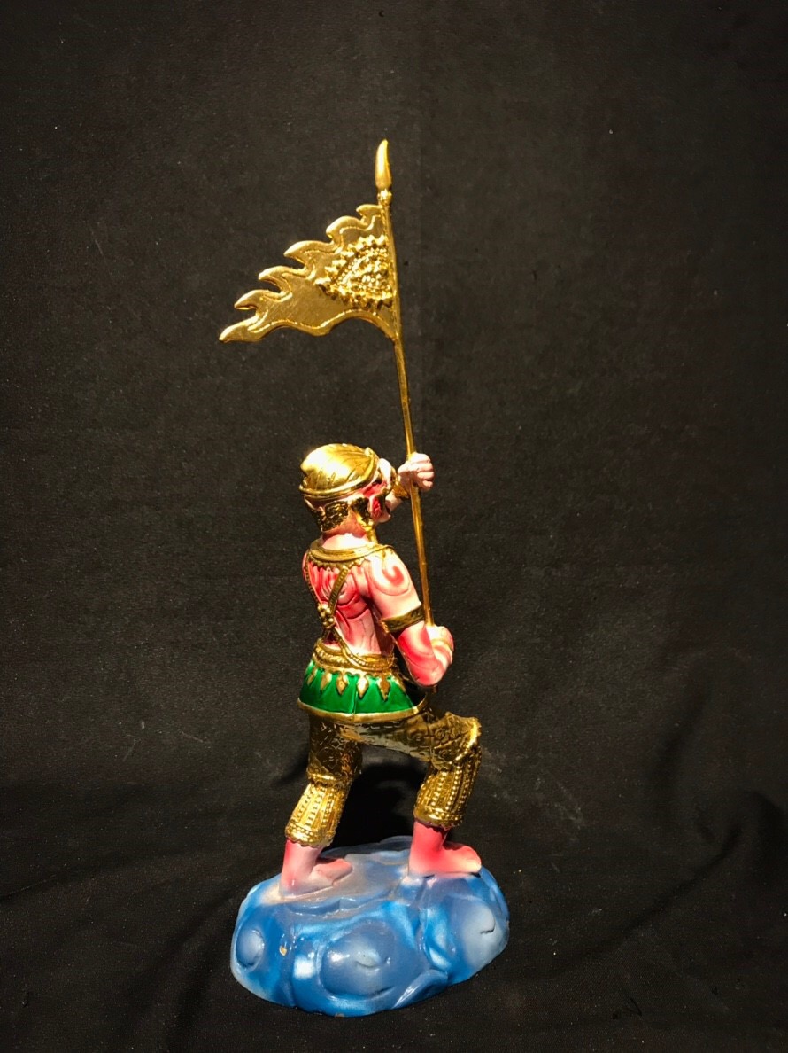 หนุมานเชิญธง หน้าตัก 5 นิ้ว