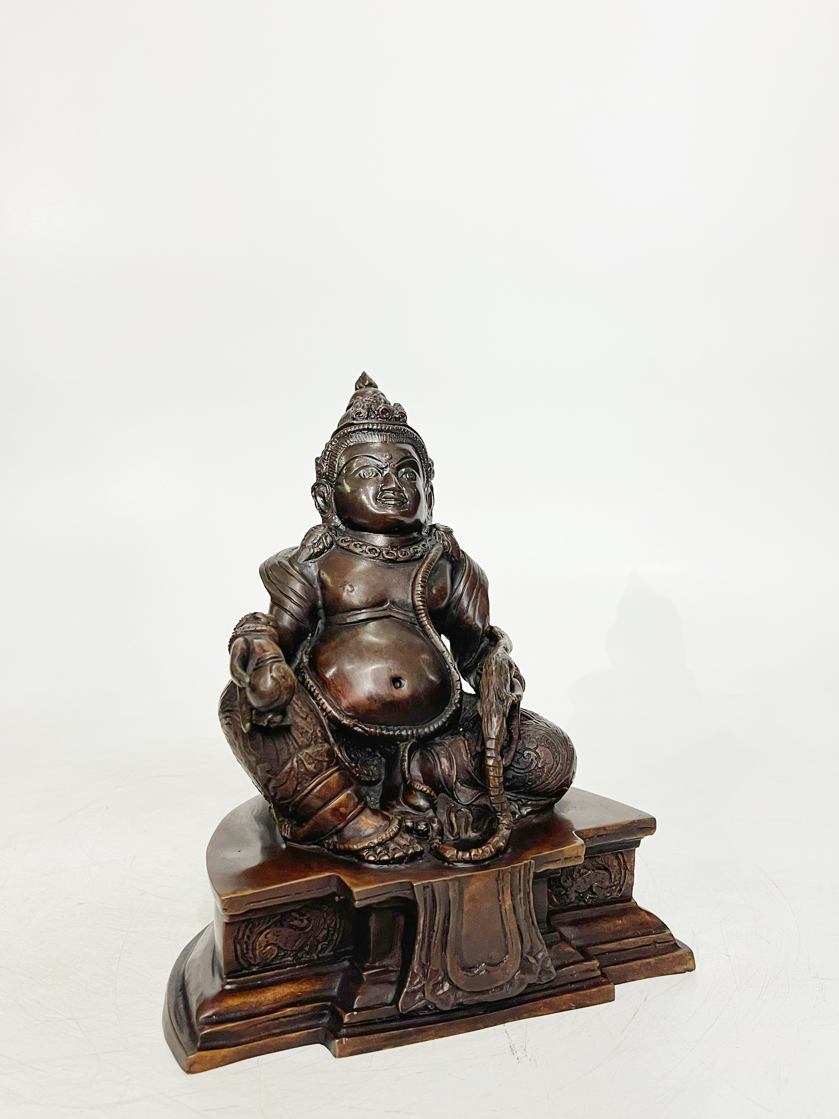 ท้าวกุเบร่า ท้าวกุเวร (เทพเจ้าแห่งโชคลาภ) หน้าตัก 5 นิ้ว