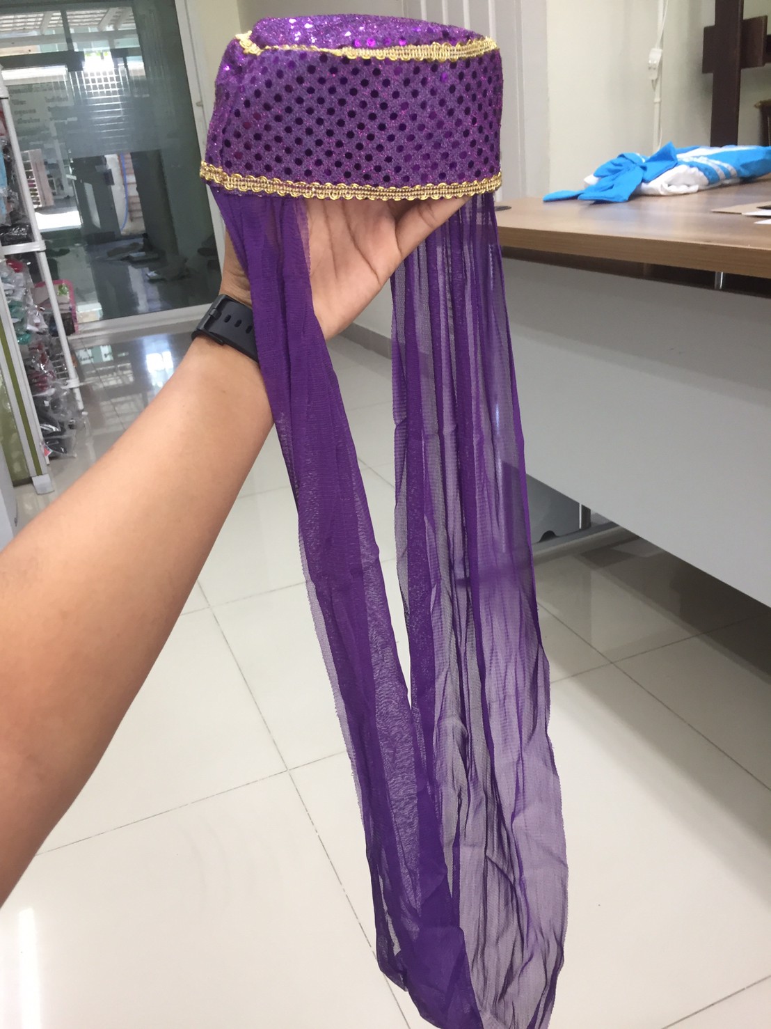 ชุดคอสเพลย์ ชุดแฟนซี ชุดนิทาน อาหรับราตรี Cosplay - ชุดจินนี่ ชุดอาหรับ ชุดเปอร์เซีย สีม่วงชวนค้นหา